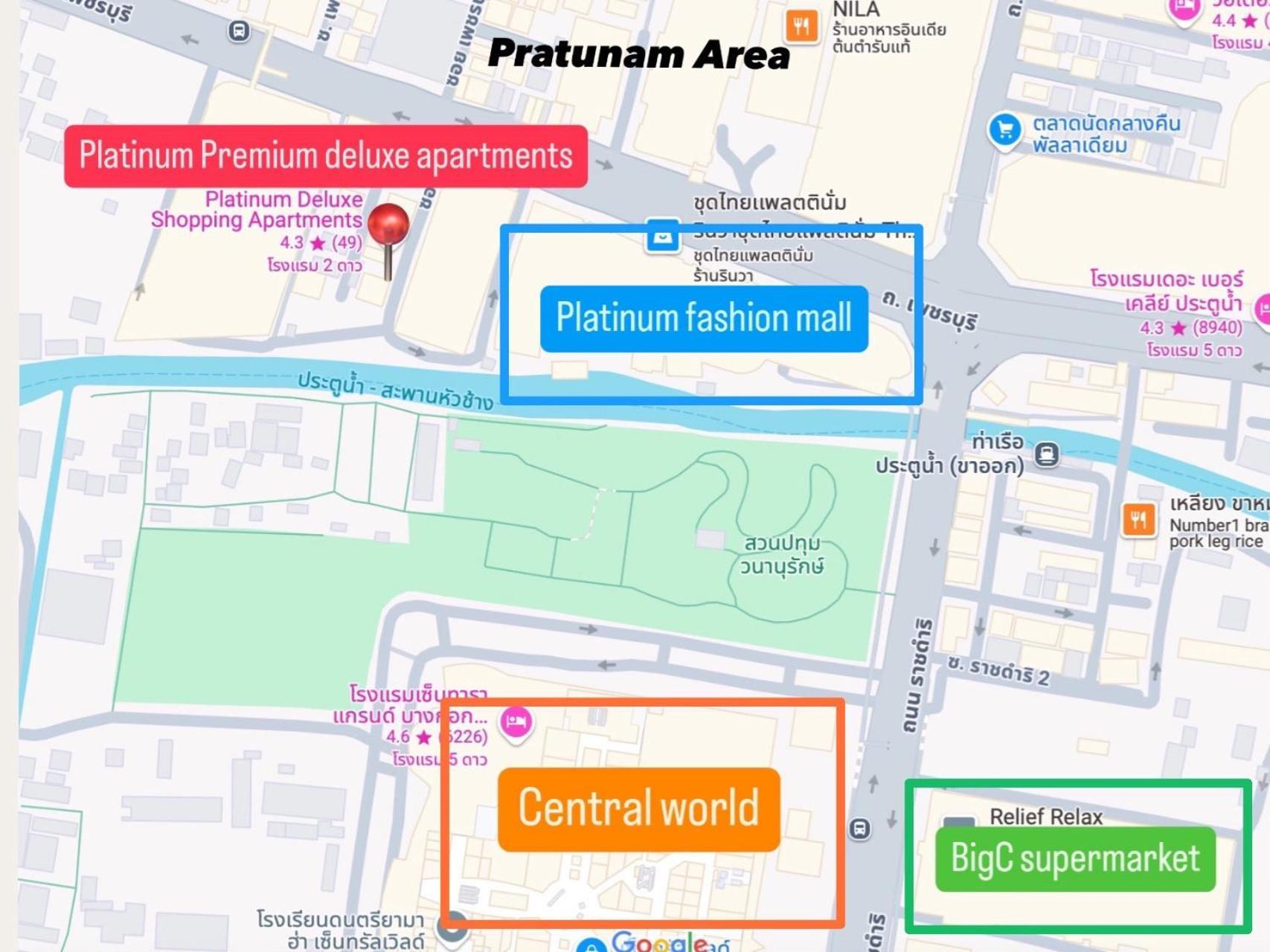 Platinum Premium Deluxe Apartments Bangkok Exterior photo